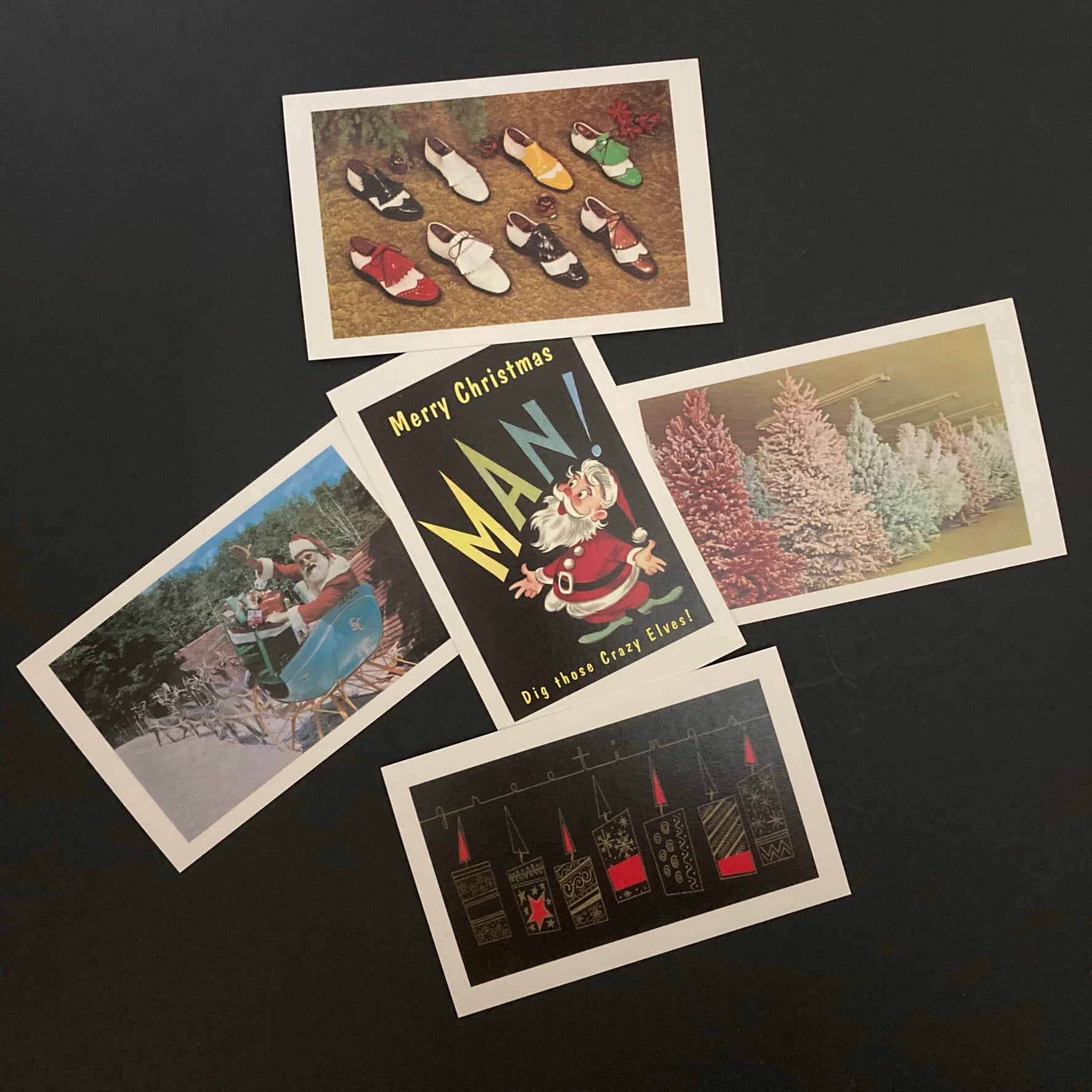 Midcentury Madness #2 - Vintage Holiday Postcard Set | City Museum
