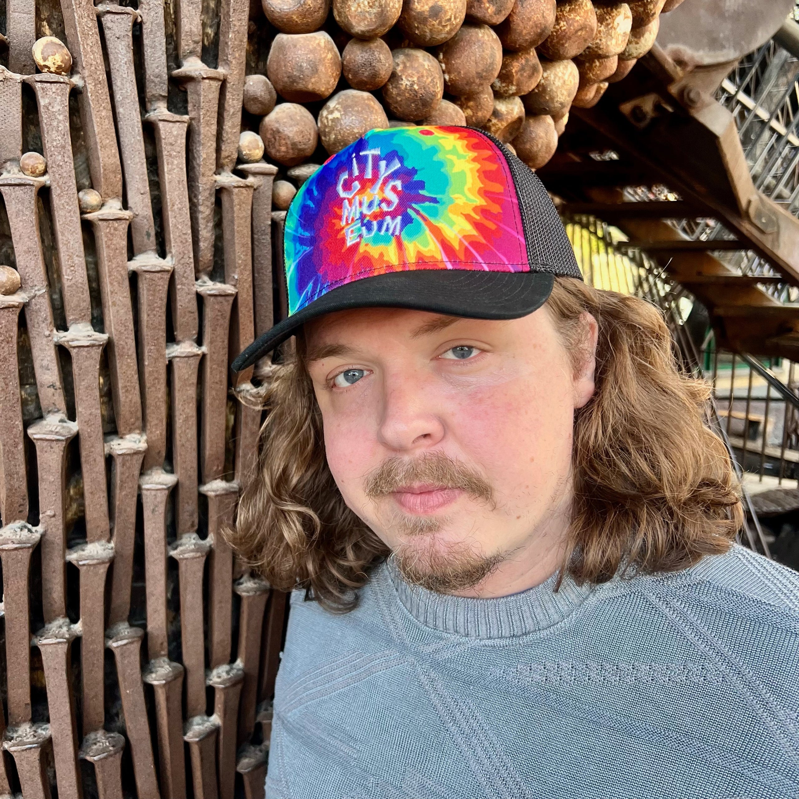 Tie dye baseball cap outlet